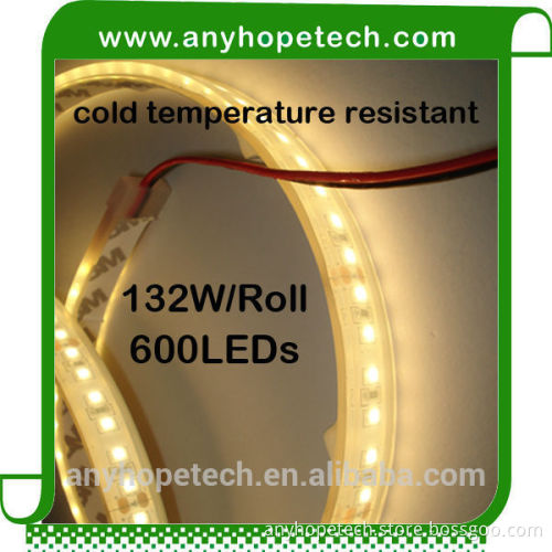 Outdoor decoration single color 24v led strip white